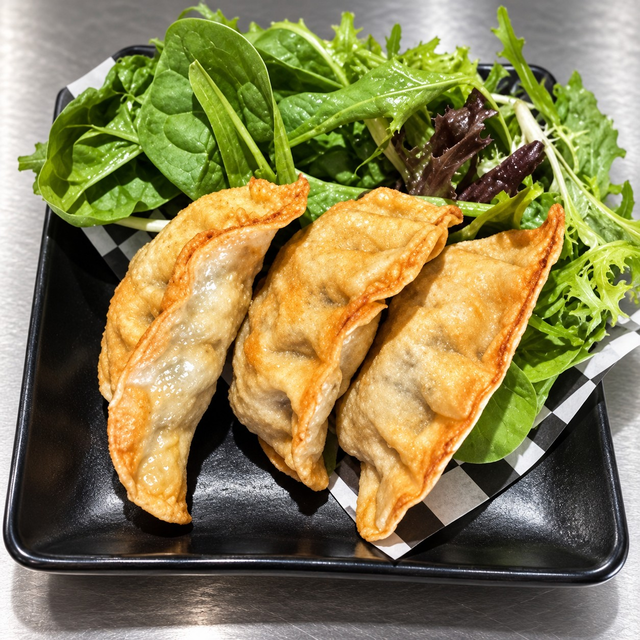 Crispy Pork Pot Stickers.