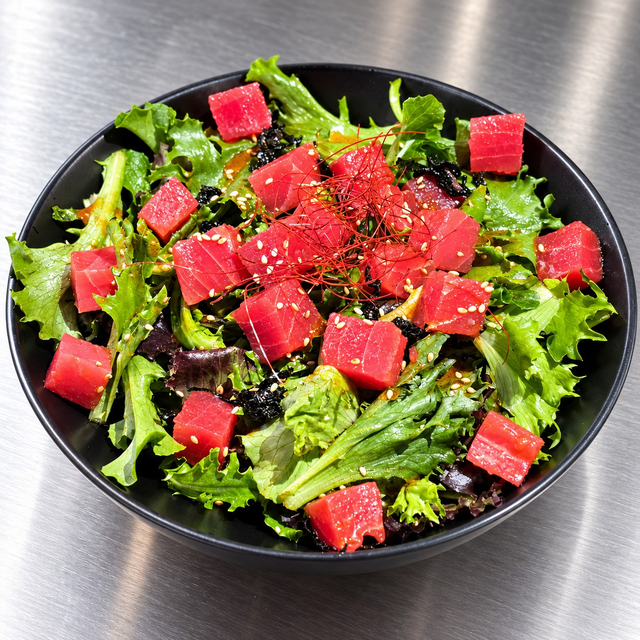 Spicy Ahi Poke Salad.
