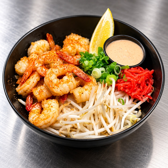 Hibachi Togarashi Shrimp.
